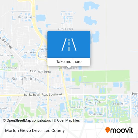 Morton Grove Drive map