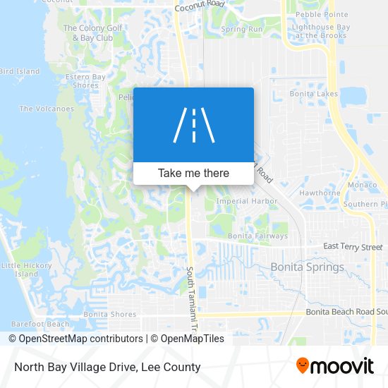 North Bay Village Drive map