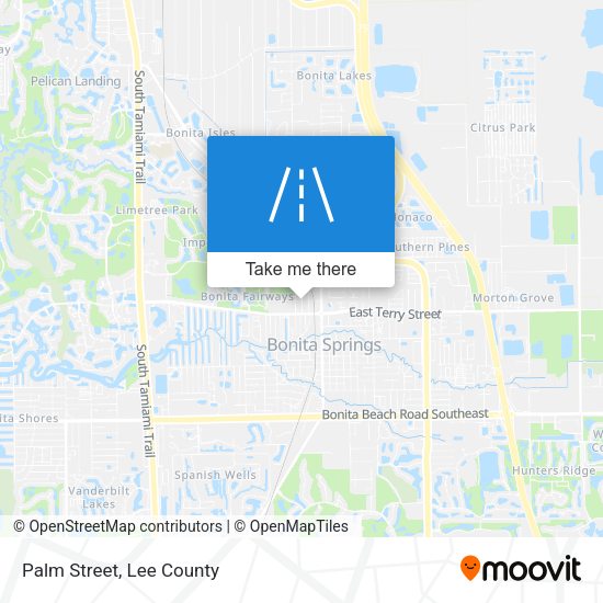 Mapa de Palm Street