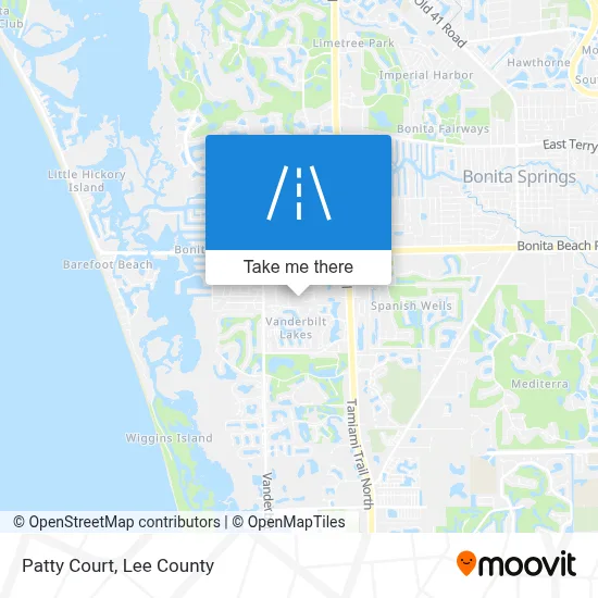 Patty Court map