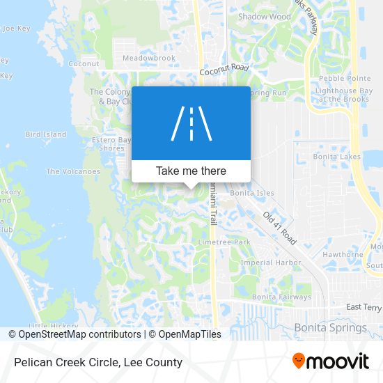 Pelican Creek Circle map