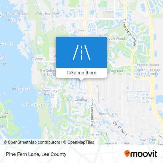 Mapa de Pine Fern Lane