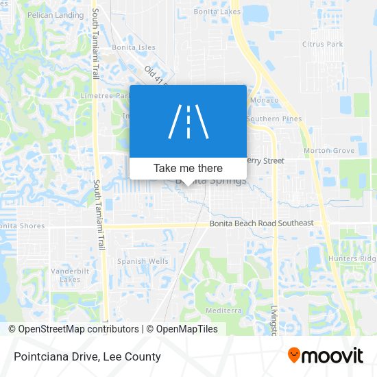 Pointciana Drive map