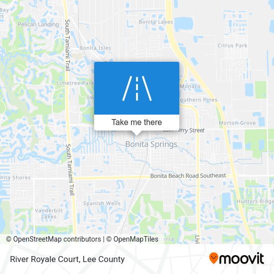 River Royale Court map