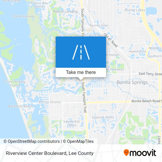 Riverview Center Boulevard map