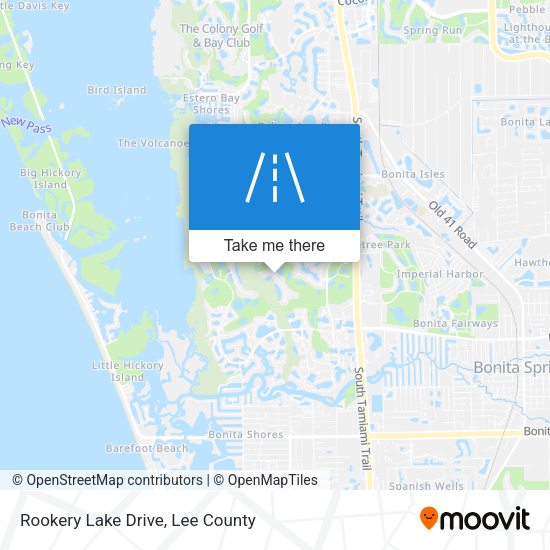 Rookery Lake Drive map