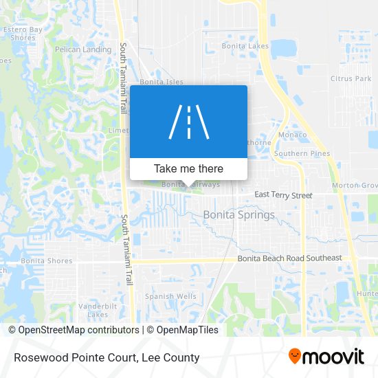 Mapa de Rosewood Pointe Court