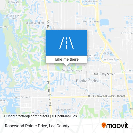Mapa de Rosewood Pointe Drive