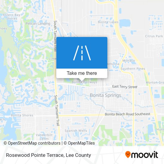 Mapa de Rosewood Pointe Terrace