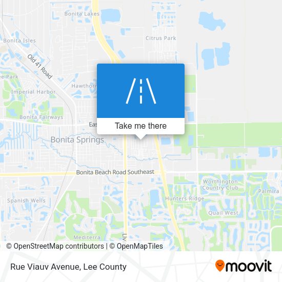 Rue Viauv Avenue map