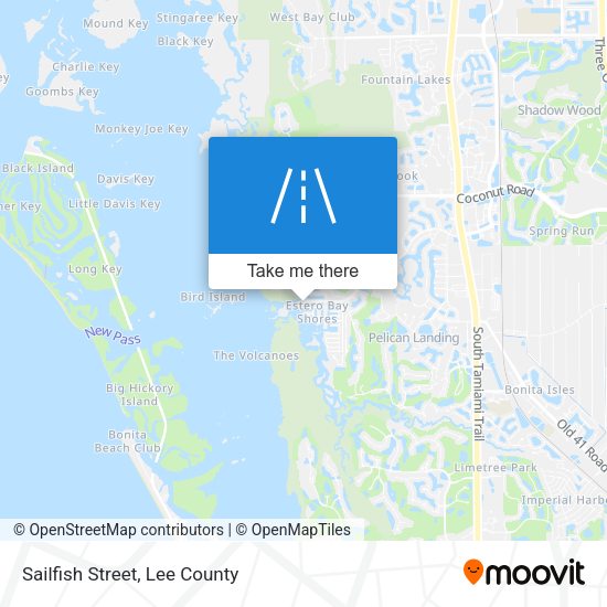 Mapa de Sailfish Street