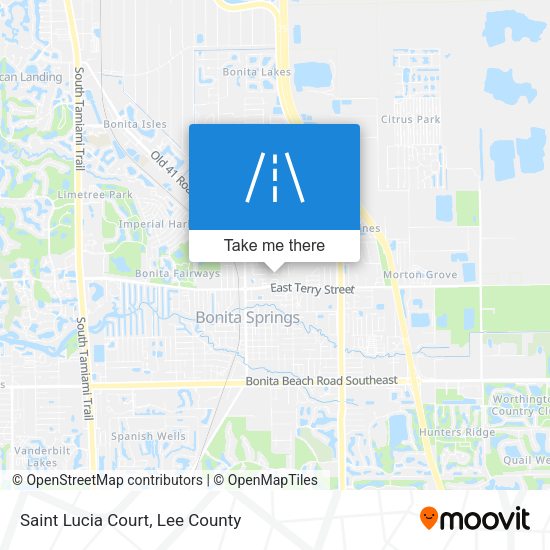 Saint Lucia Court map