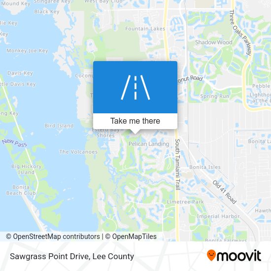 Sawgrass Point Drive map