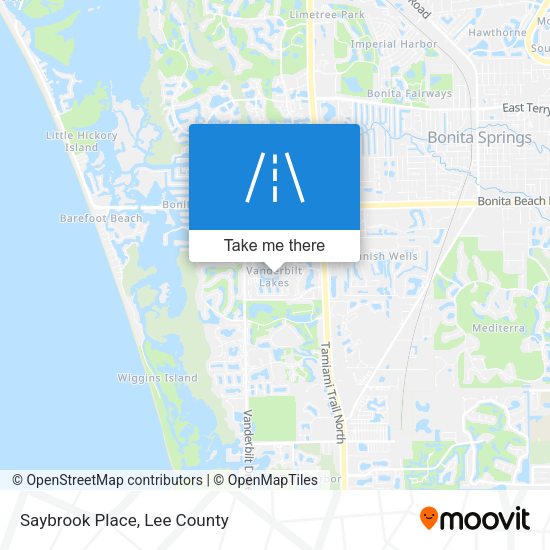 Mapa de Saybrook Place