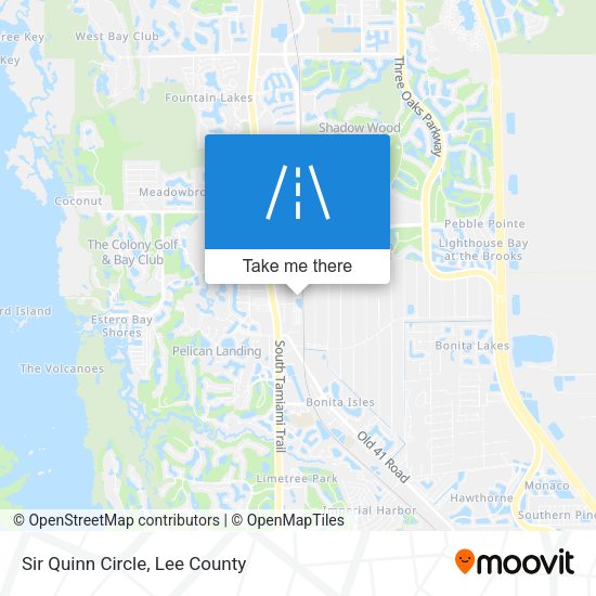 Sir Quinn Circle map