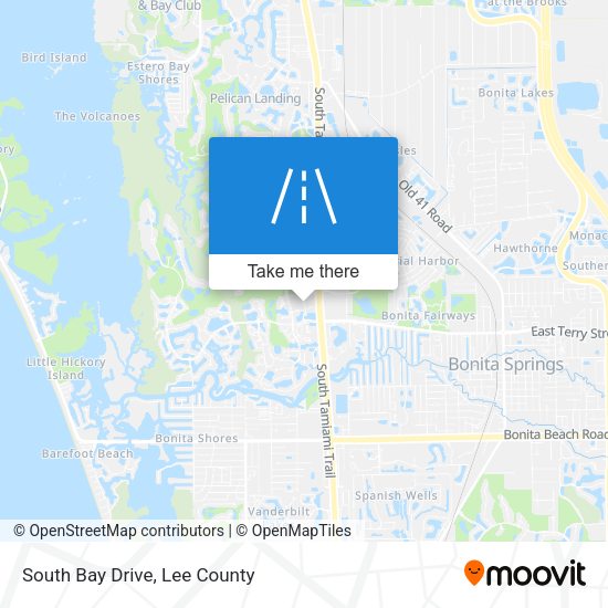Mapa de South Bay Drive