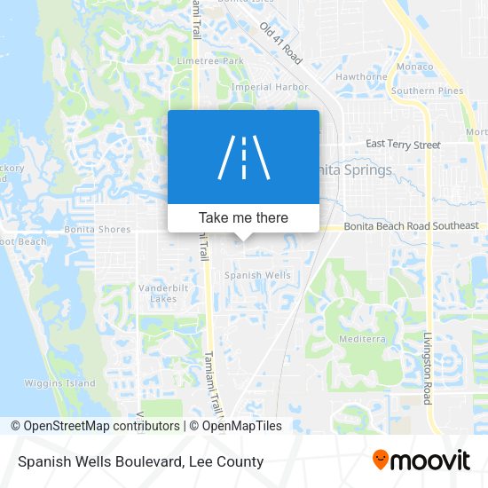 Spanish Wells Boulevard map