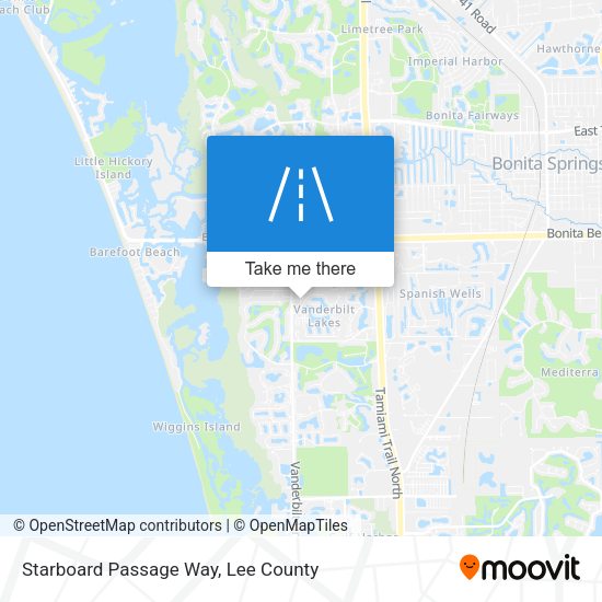 Starboard Passage Way map