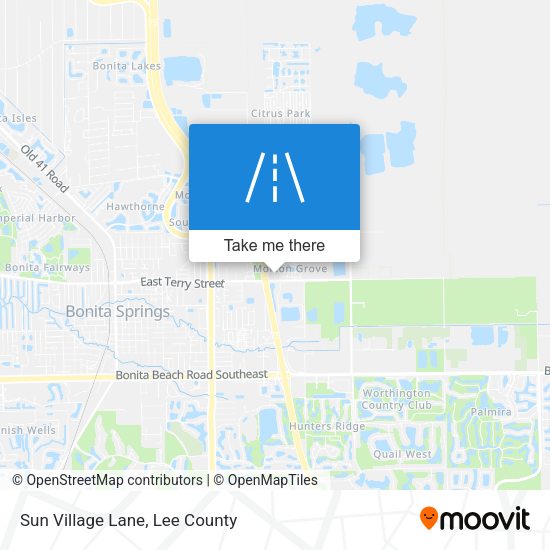Mapa de Sun Village Lane