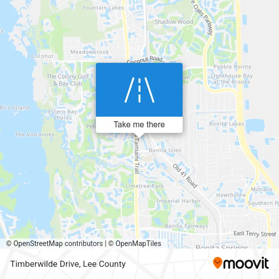 Mapa de Timberwilde Drive