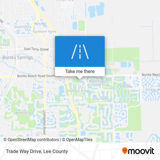 Mapa de Trade Way Drive