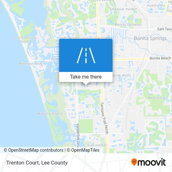 Mapa de Trenton Court