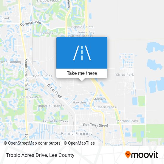Mapa de Tropic Acres Drive