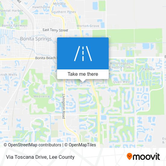 Via Toscana Drive map