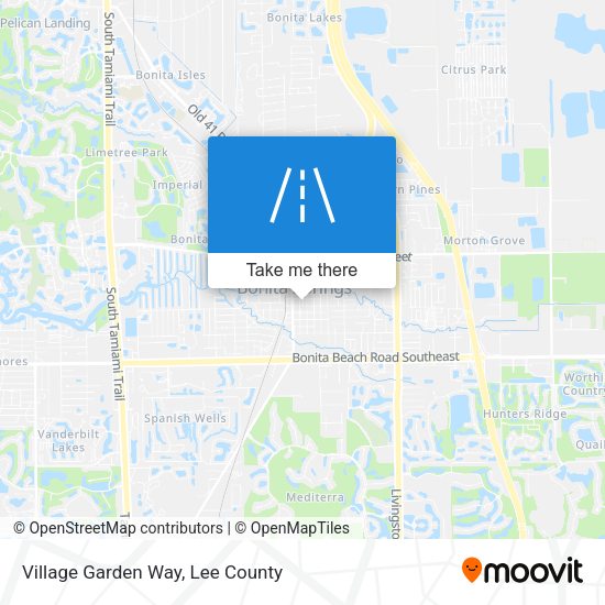Village Garden Way map
