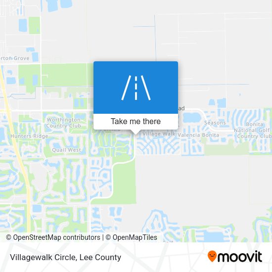 Mapa de Villagewalk Circle