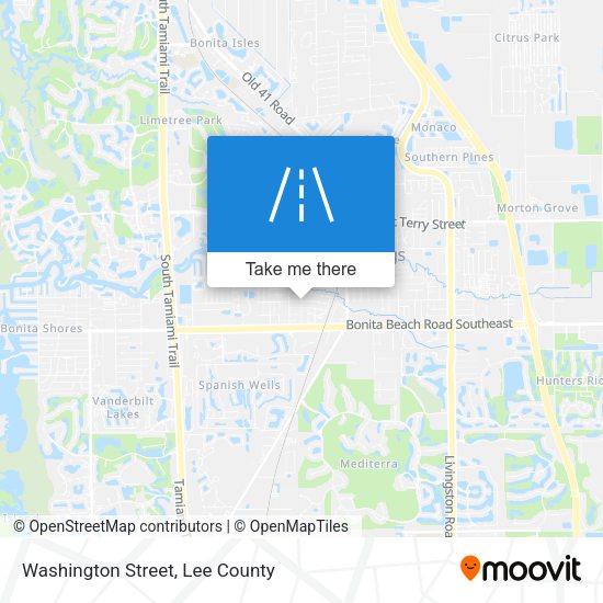 Washington Street map