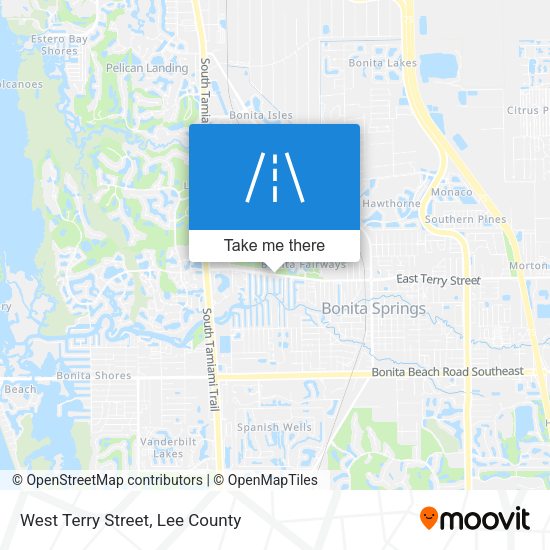 West Terry Street map