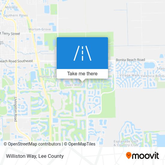 Mapa de Williston Way