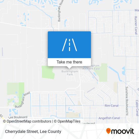 Mapa de Cherrydale Street