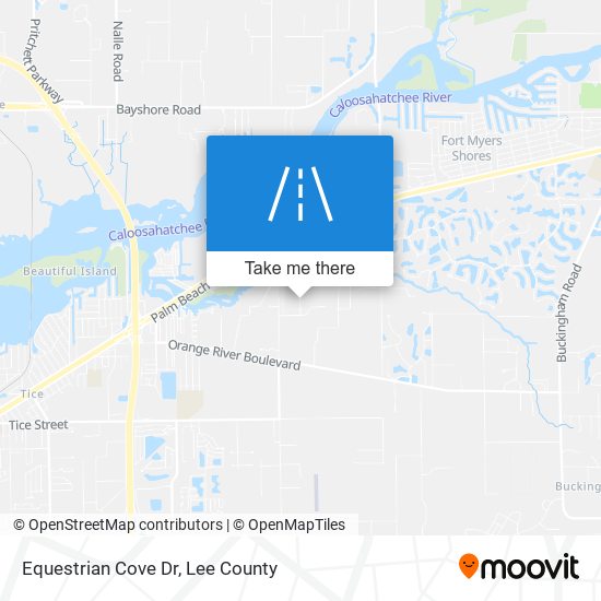 Equestrian Cove Dr map