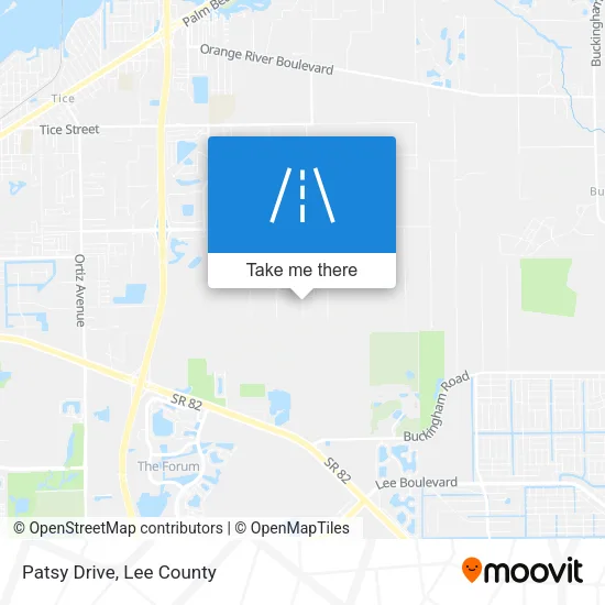 Patsy Drive map