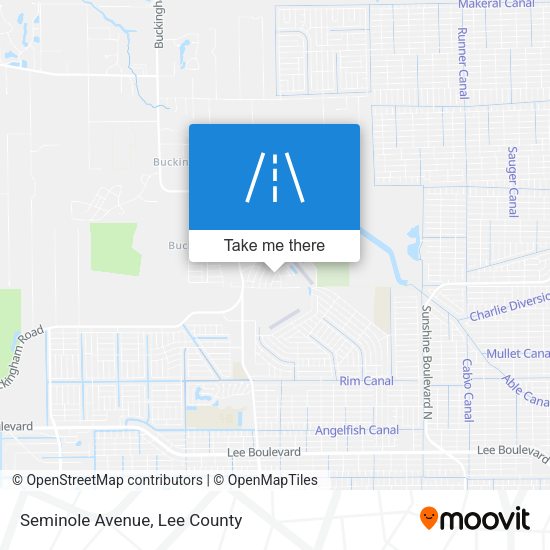 Mapa de Seminole Avenue
