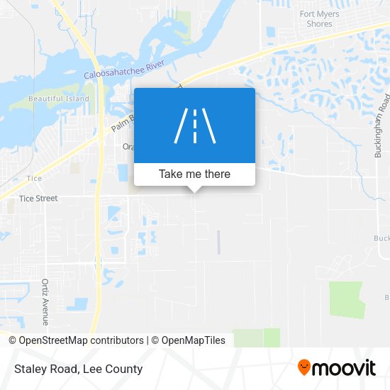 Mapa de Staley Road