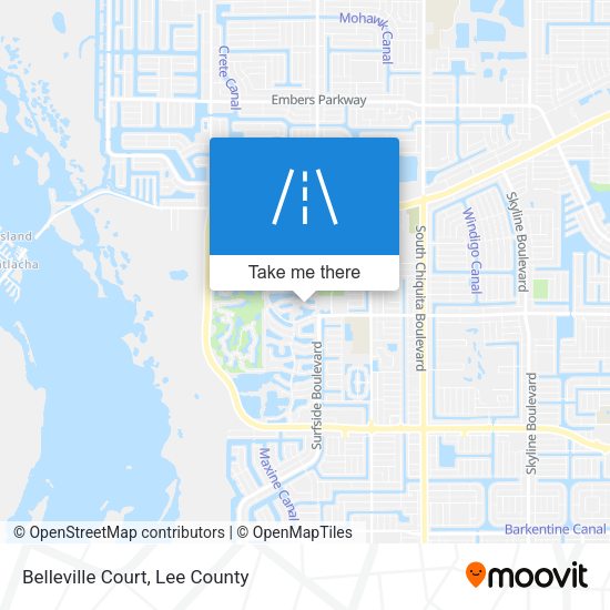 Belleville Court map