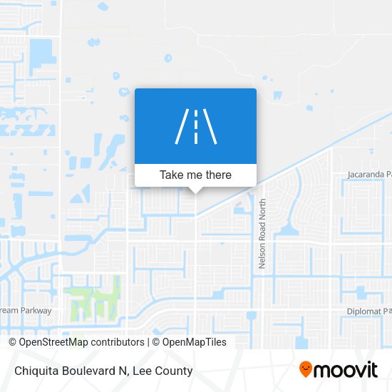 Mapa de Chiquita Boulevard N