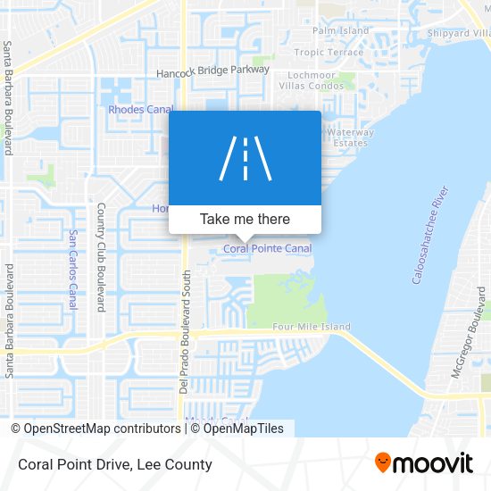 Mapa de Coral Point Drive