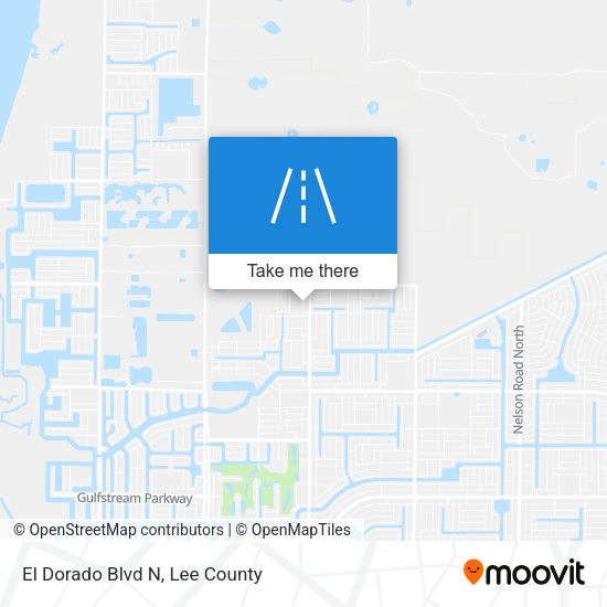 Mapa de El Dorado Blvd N