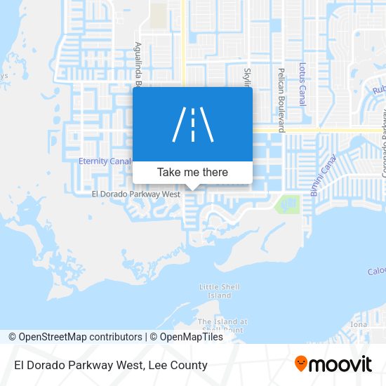 Mapa de El Dorado Parkway West