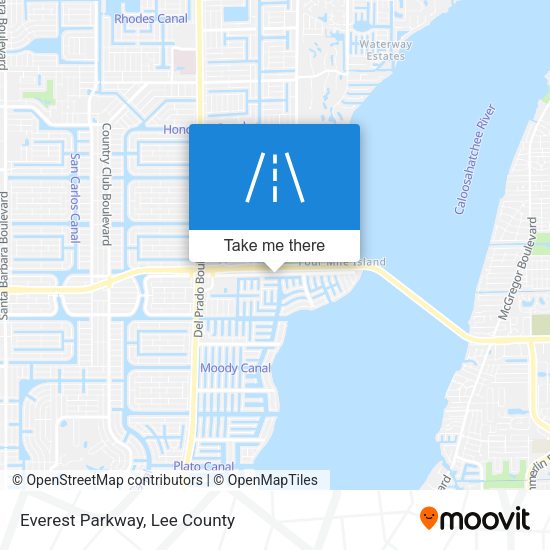 Mapa de Everest Parkway