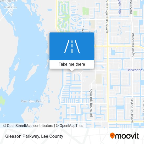 Mapa de Gleason Parkway