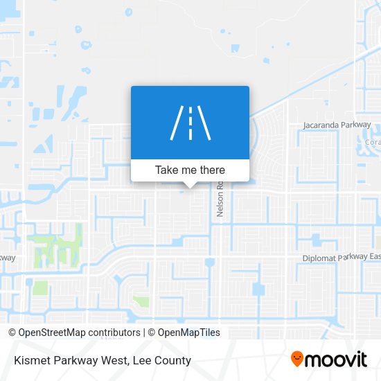 Kismet Parkway West map