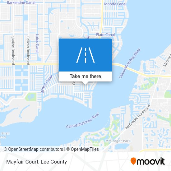 Mayfair Court map