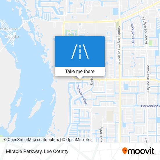 Miracle Parkway map