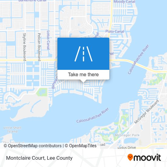 Mapa de Montclaire Court