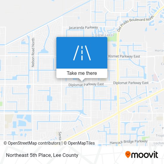 Mapa de Northeast 5th Place